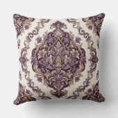 Elegant Damask クッション (裏面)