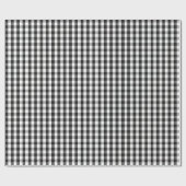 Elegant Dark Grid Pattern ラッピングペーパー (フラット)
