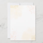 Elegant Deep Red Moroccan Arch Iftar Dinner 招待状 (裏面)