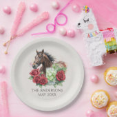 Elegant Derby Party ペーパープレート (パーティー)