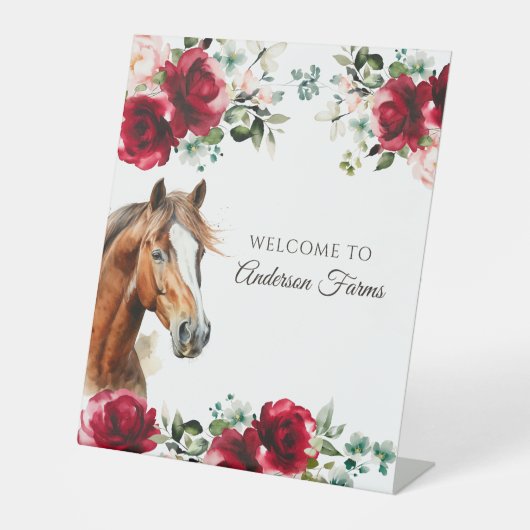 Elegant Derby Party  台座サイン (正面)