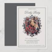 Elegant Derby Party  招待状 (正面/裏面)