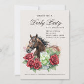 Elegant Derby Party  招待状 (正面)