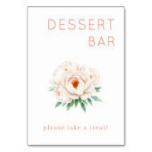 Elegant Dessert Bar Invitation テーブルナンバー (裏面)