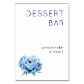 Elegant Dessert Bar Invitation テーブルナンバー (裏面)
