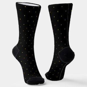Elegant Diamond Shaped Teardrop Pattern Socks ソックス
