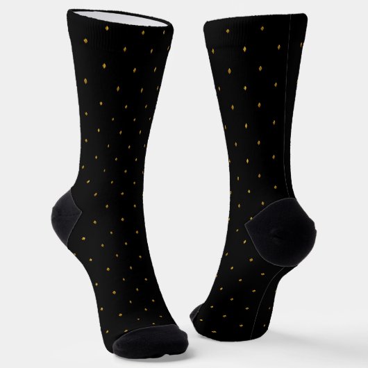 Elegant Diamond Shaped Teardrop Pattern Socks ソックス (傾斜あり)