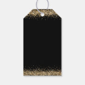 Elegant Diamonds 40th Birthday Party Thank you  ギフトタグ (裏面)