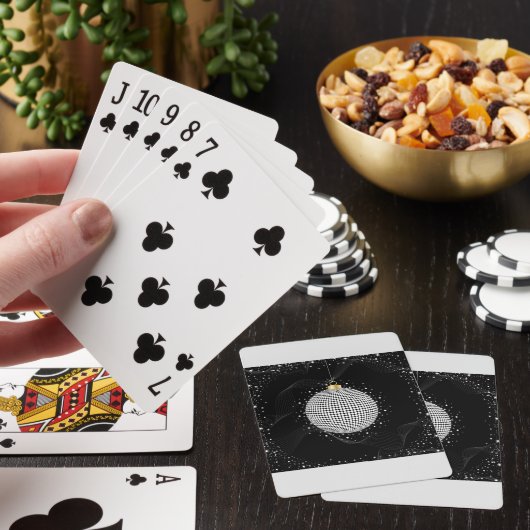 Elegant Disco Ball Christmas Ornament トランプ (インサイチュ)