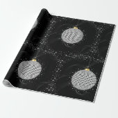 Elegant Disco Ball Christmas Ornament ラッピングペーパー (アンロールド)