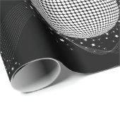 Elegant Disco Ball Christmas Ornament ラッピングペーパー (ロールコーナー)