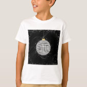 Elegant Disco Ball Christmas Ornament Tシャツ (正面)