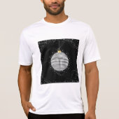Elegant Disco Ball Christmas Ornament Tシャツ (正面)