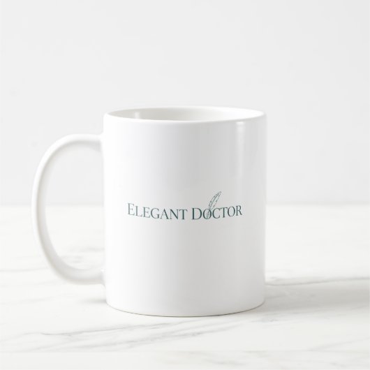 Elegant Doctor コーヒーマグカップ (左)
