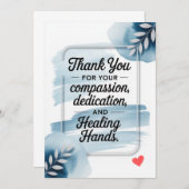 Elegant Doctor サンキューカード (正面/裏面)