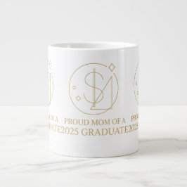 Elegant Dollar Pride – 2025年卒ママバッジ ジャンボコーヒーマグカップ