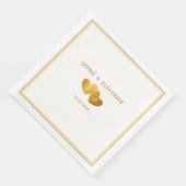 Elegant Double Heart Initials Wedding (コーナー)