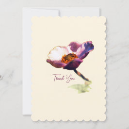 Elegant Dream Flowers – Fantasy Nature Thank You シーズンカード