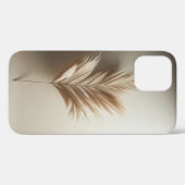 Elegant Dried Palm Leaf - Minimalist Nature Phone Case-Mate iPhoneケース (裏面 (横))