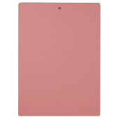 Elegant Dusty Pink Holographic Notebook クリップボード (裏面)