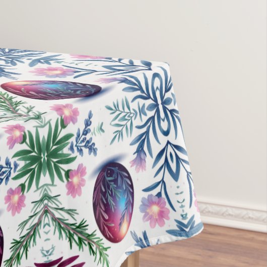 Elegant Easter Egg Botanical Art テーブルクロス (インサイチュ)