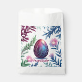 Elegant Easter Egg Botanical Art フェイバーバッグ (正面)