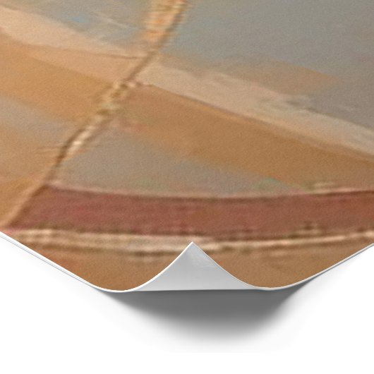 Elegant Eastern Dancer ポスター (角)