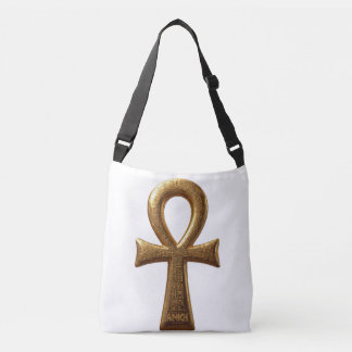 Elegant Egyptian Ankh Symbol Tote Bag  クロスボディバッグ