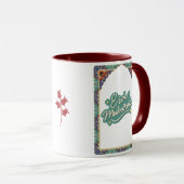 Elegant Eid Mubarak Gift Mug with Turkish design マグカップ (正面右)