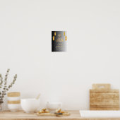 Elegant Eid Mubarak Wall Art | Islamic Calligraphy ポスター (キッチン)