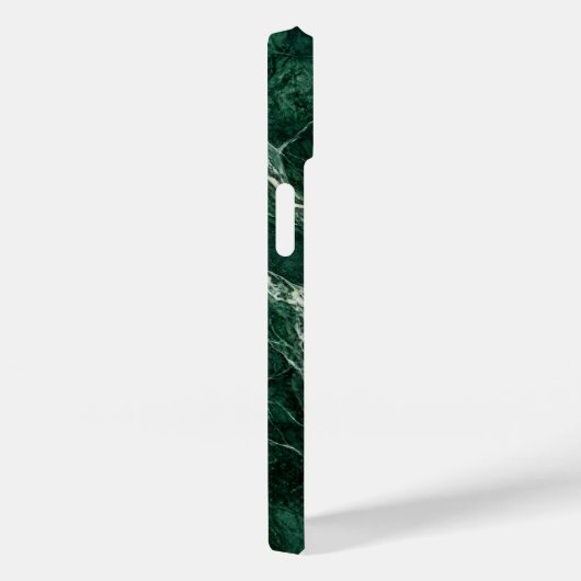 Elegant Emerald Green Marble Texture iPhone Case Case-Mate iPhoneケース (裏面 / 右)