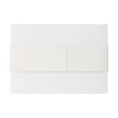 Elegant Emerald Outlined Monogram Wedding 招待状ベリーバンド (裏面例)