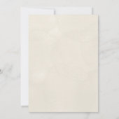 Elegant engagement party invitation with a bow 招待状 (裏面)