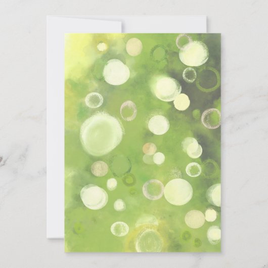 Elegant Entrance with String Lights 30th Birthday 招待状 (裏面)