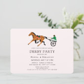 Elegant Equestrian Garden Party Invitation 招待状 (スタンド正面)