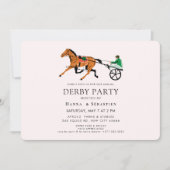 Elegant Equestrian Garden Party Invitation 招待状 (正面)