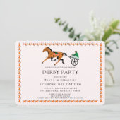 Elegant Equestrian Garden Party Invitation 招待状 (スタンド正面)