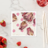 Elegant Equestrian Rose  スタンダードカクテルナプキン (インサイチュ)