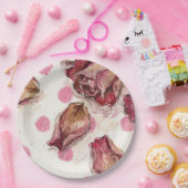 Elegant Equestrian Rose  ペーパープレート (パーティー)