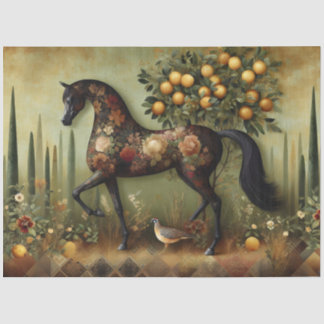 Elegant Equine, Horse, Decoupage 薄葉紙