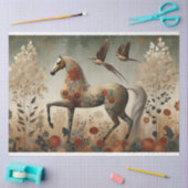 Elegant Equine, Horse, Decoupage Tissue Paper 薄葉紙 (クラフト)