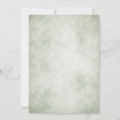 Elegant Eucalyptus Botanical Save the Date セーブザデート (裏面)