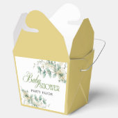 Elegant Eucalyptus Gender Neutral Baby Shower フェイバーボックス (オープン)