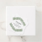 Elegant Eucalyptus Greenery Wedding フェイバータグ (インサイチュ)