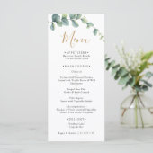 Elegant  Eucalyptus Greenery Wedding  メニュー (スタンド正面)