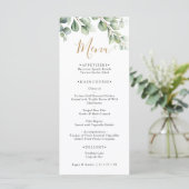 Elegant  Eucalyptus Greenery Wedding  メニュー (スタンド正面)