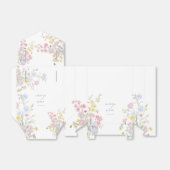 Elegant  Eucalyptus Wedding フェイバーボックス (折り畳みなし)