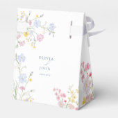 Elegant  Eucalyptus Wedding フェイバーボックス (裏面サイド)