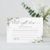 Elegant Eucalyptus Wedding Enclosure Card エンクロージャーカード (スタンド正面)