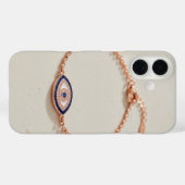 Elegant Evil Eye Bracelet with Gemstones Case-Mate iPhoneケース (裏面 (横))